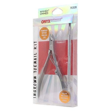 Onyx Professional Ingrown Toenail Kit with Toenail Clippers