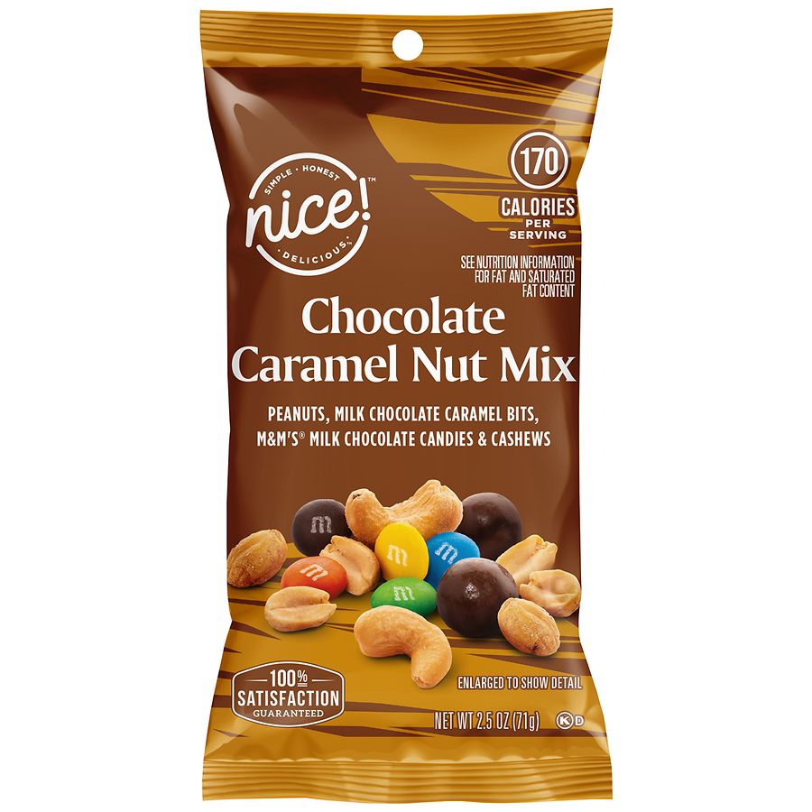 Nice! Chocolate Caramel Nut Mix Walgreens