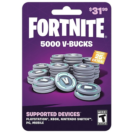 Gearbox Fortnite Gift Card $31.99