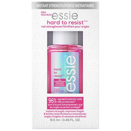 essie Hard To Resist Nail Strengthener Glow and Shine, Pink Tint