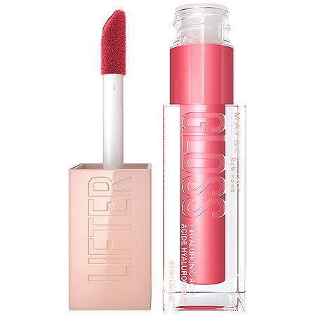 Maybelline Lifter Lip Gloss Makeup With Hyaluronic Acid, Heat