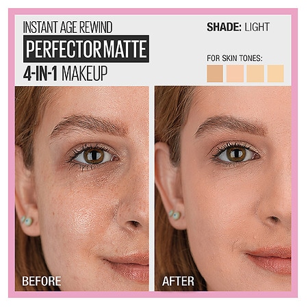 Maybelline Instant Age Rewind Instant | Light Perfector Walgreens 4-In-1 Matte Makeup