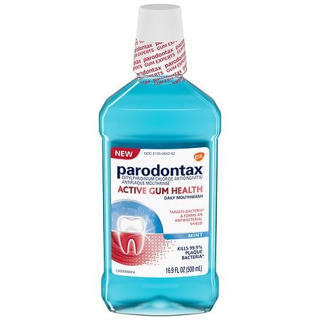 PARODONTAX Mouthwash Active Gum Health Fresh Mint