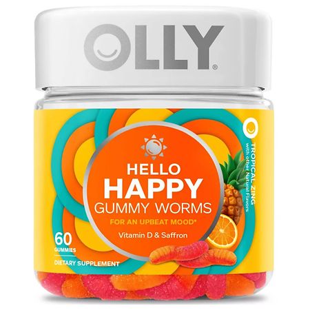 OLLY Hello Happy Gummy Worms