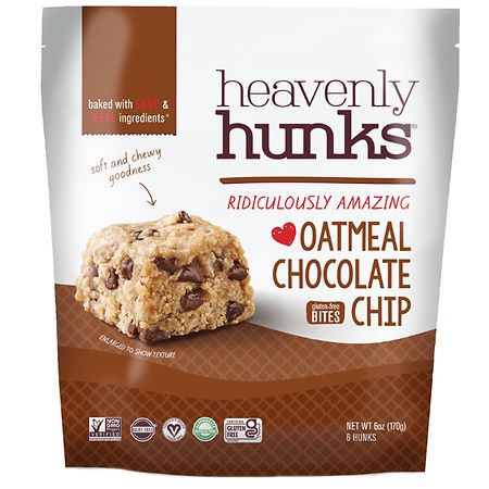 Heavenly Hunks Gluten Free Cookie Oatmeal Chocolate Chip