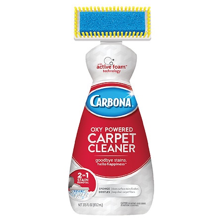 Carbona Carpet Cleaner, Oxy-Powered, 2 in 1, Value Size - 27.5 fl oz