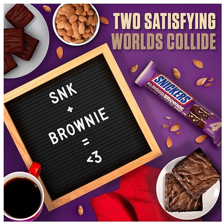 Snickers Introduces New Almond Brownie Bars