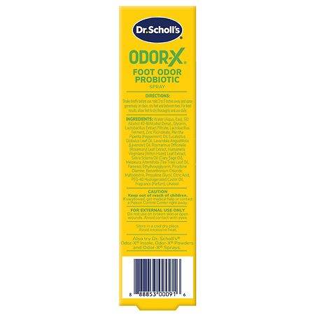 Odour-X® Probiotic Extract Formula Foot Spray