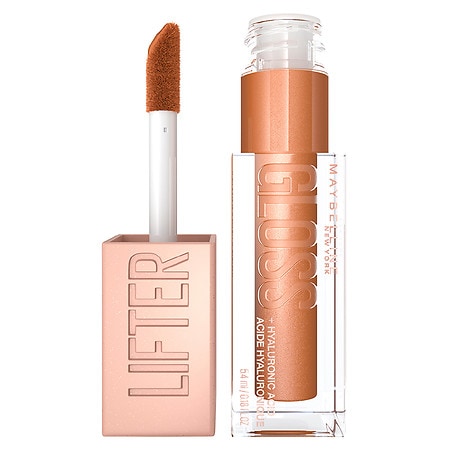 UPC 041554070934 product image for Maybelline Lifter Gloss Lip Gloss Makeup With Hyaluronic Acid, Bronzed - 0.18 fl | upcitemdb.com