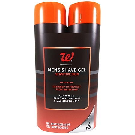 Walgreens Beauty Men's Sensitive Shave Gel