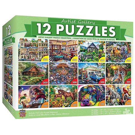 Masterpieces Puzzles Sort & Save Stackable Puzzle Trays