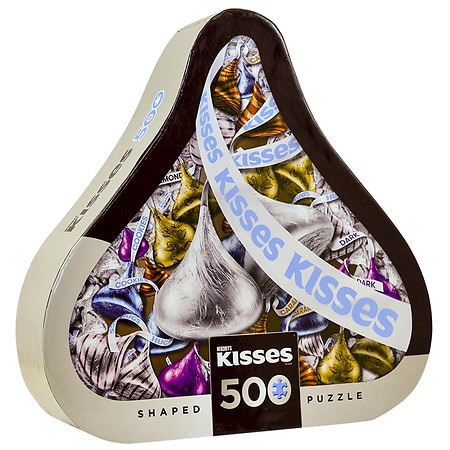 Masterpieces Puzzles Hershey's Kiss Shaped 500 Piece Puzzle