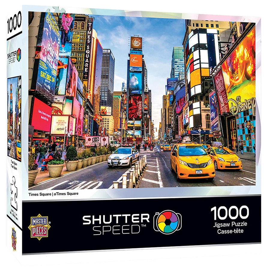 New York Times Square (1672pz) - 1000 Piece Jigsaw Puzzle
