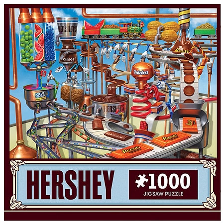 Masterpieces Puzzles Hershey's Chocolate Factory 1000 Piece Puzzle