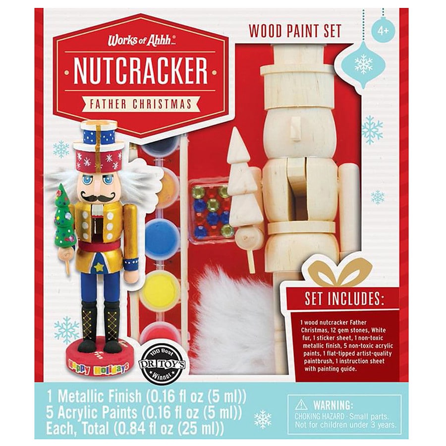 Father deals christmas nutcracker