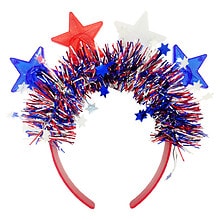 Festive Voice Light Up Star Headband | Walgreens