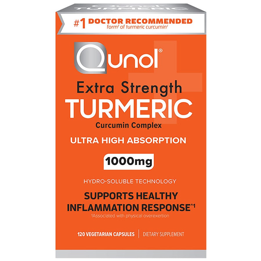 Qunol Extra Strength Turmeric 1000 mg Vegetarian Capsules Walgreens