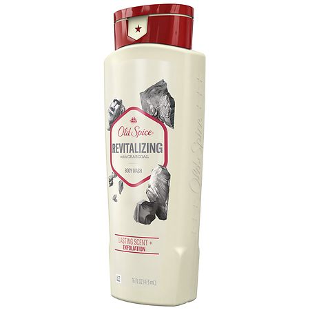 Old Spice Men's Body Wash Revitalizing with Charcoal, All Skin