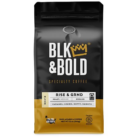 BLK & Bold Rise & Grind Coffee Medium Roast