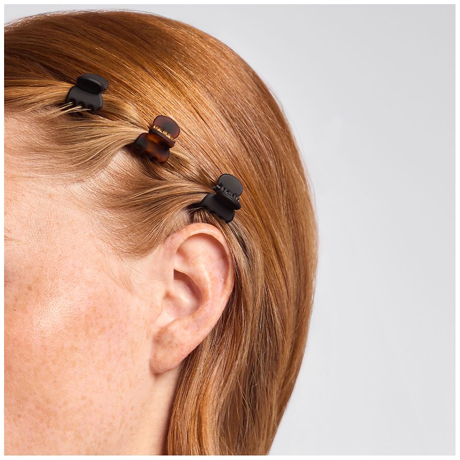 KITSCH Eco-Friendly Mini Claw Clips Black/Torti | Walgreens