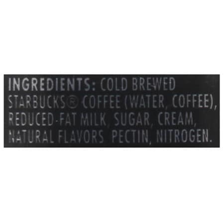 Vanilla Sweet Cream Nitro Cold Brew: Starbucks Coffee Company