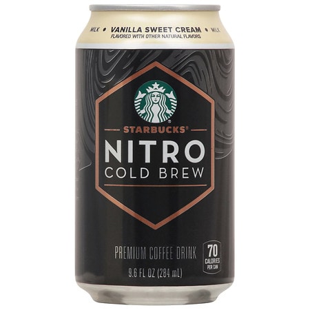 Starbucks Nitro Cold Brew Premium Coffee Vanilla Sweet Cream