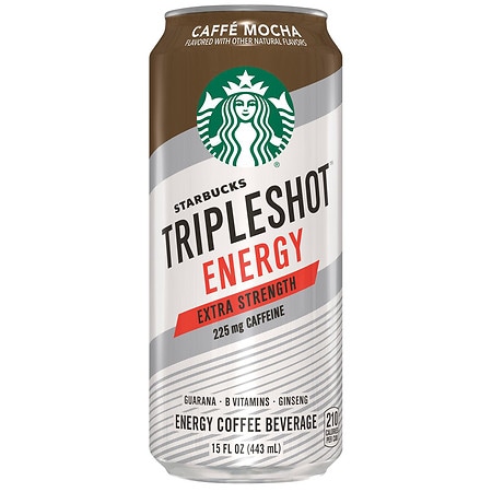 Starbucks TripleShot Energy Coffee Beverage Caffe Mocha