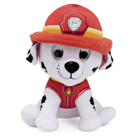 G by Gund Paw Patrol Marshall in Signature Firefighter Uniform Plush Stuffed Dog, 6"