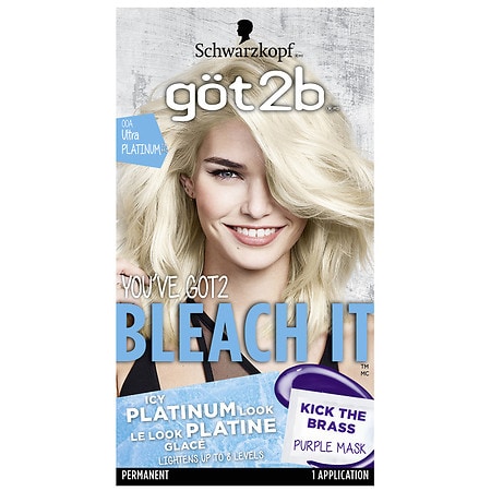 Got2b Bleach It Permanent Hair Color 00A Ultra Platinum