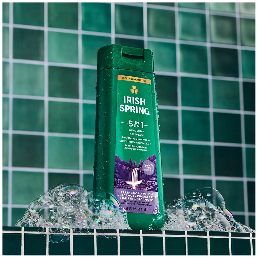 Irish Spring 5 in 1 Body Wash for Men Fresh | Walgreens