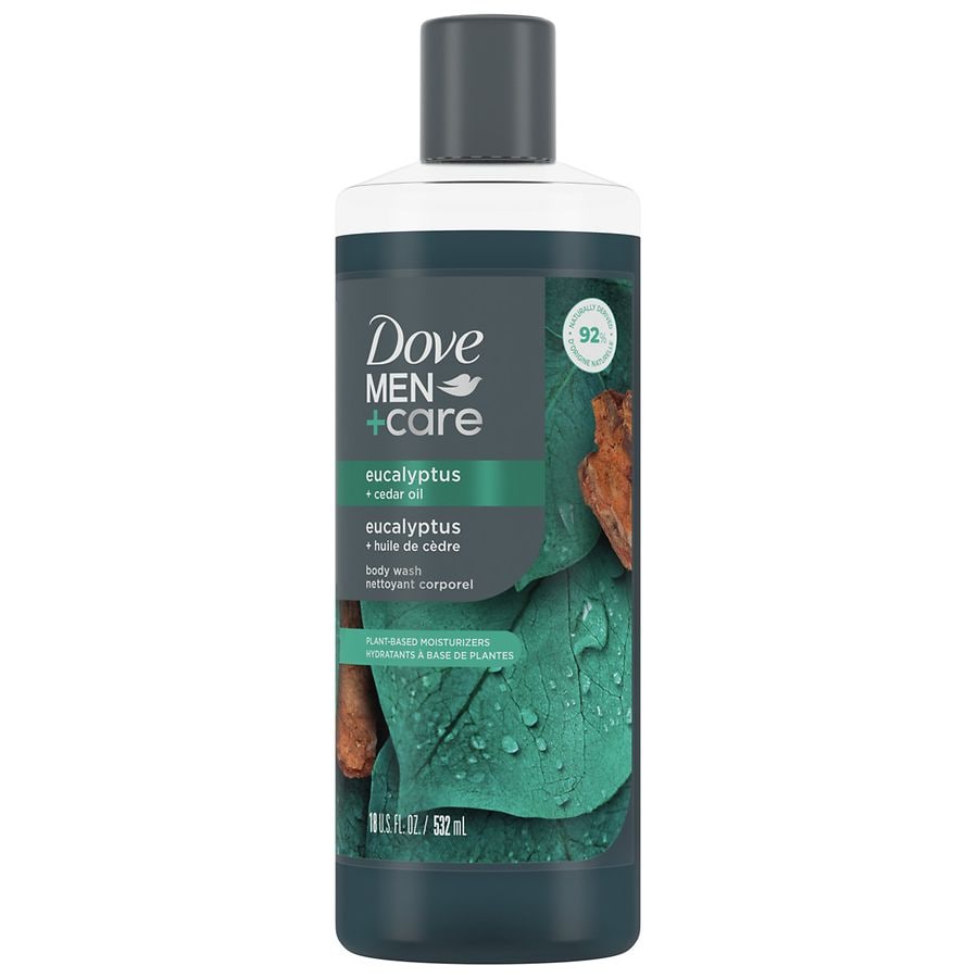 Dove Men+Care Body Wash Eucalyptus + Cedar Oil Eucalyptus Cedar Walgreens