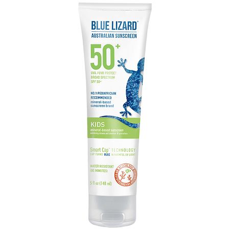 Blue Lizard Australian Sunscreen SPF 50+ Sesame Street Kids Mineral-Based 5 oz.