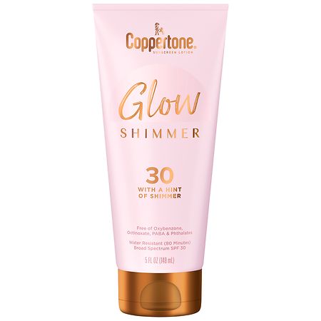 Coppertone Glow Shimmer Sunscreen Lotion SPF 30