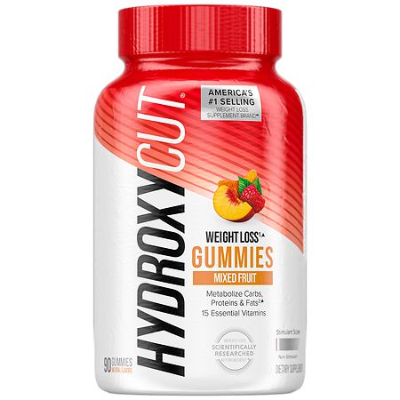 Hydroxycut Gummies, Weight Loss + Vitamins Mixed Fruit