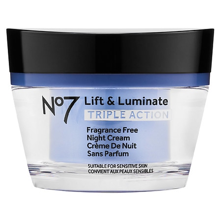 No7 Lift & Luminate Fragrance Free Night Cream