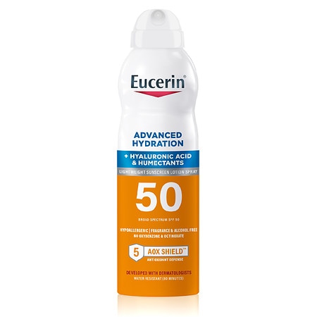 Eucerin Hydrating Sunscreen Spray SPF 50