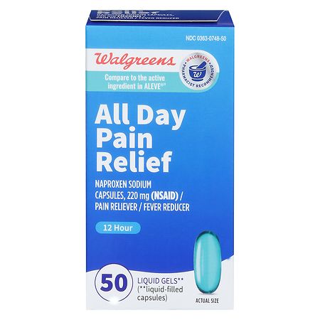 Walgreens All Day Pain Relief Liquid Gels