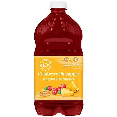 Nice! Juice Cocktail Cranberry Pineapple