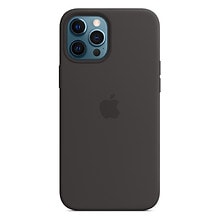 Capa Silicone Gel Apple Iphone 12 Pro Max Negro