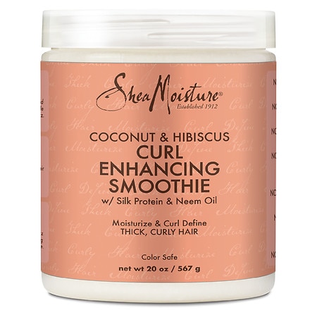 SheaMoisture Curl Enhancing Smoothie Hair Cream Coconut and Hibiscus