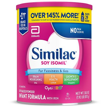 Similac Soy Isomil Infant Formula with Iron