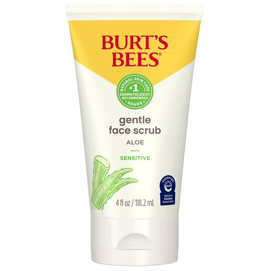 Burts Bees Gentle Face Scrub with Aloe for Sensitive Skin Walgreens