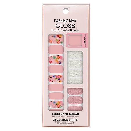 Dashing Diva GLOSS Ultra Shine Gel Palette Bug Off Pink