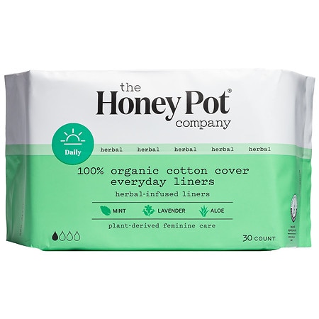 The Honey Pot Organic Everyday Herbal Pantiliner