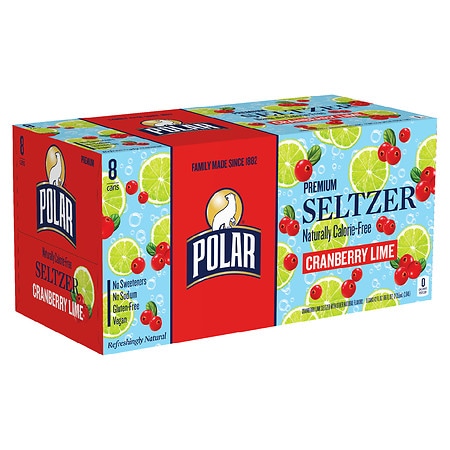 Polar Cranberry Lime Seltzer