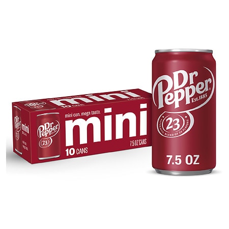 Mountain Dew Soda Mini Can (30, 7.5oz cans) - Variety Pack