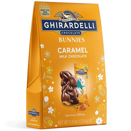 Ghirardelli Bunnies Milk Chocolate & Caramel Bunny