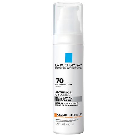 La Roche-Posay Anthelios UV Correct Daily Anti-Aging Sunscreen for Face SPF 70
