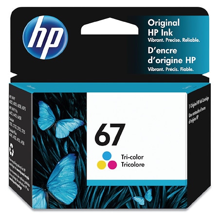 HP 67 Color Single Ink Cartridge - 1.0 EA