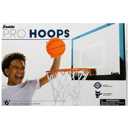 Franklin Sports Over the Door Mini Basketball Hoop